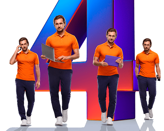 Великолепная четверка Ростелеком в деревня Локтево (Липецкая область)